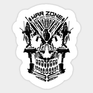 War Zone Sticker